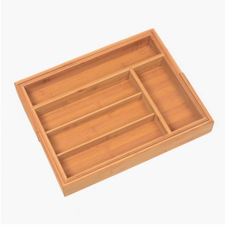 bamboo cutlery caddy